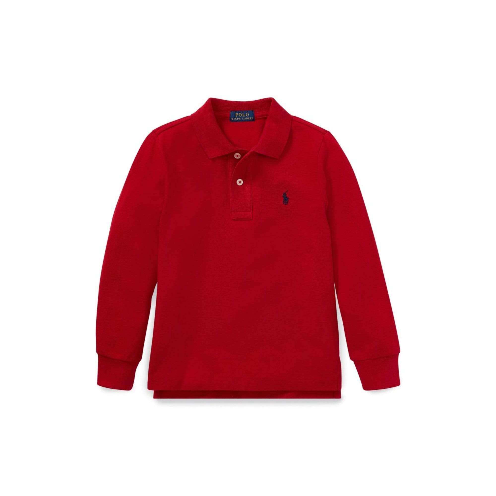 polo ralph lauren red long sleeve