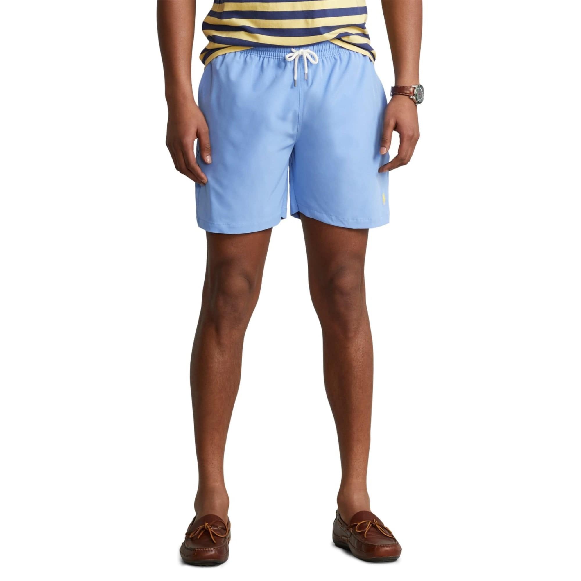 sky blue polo shorts