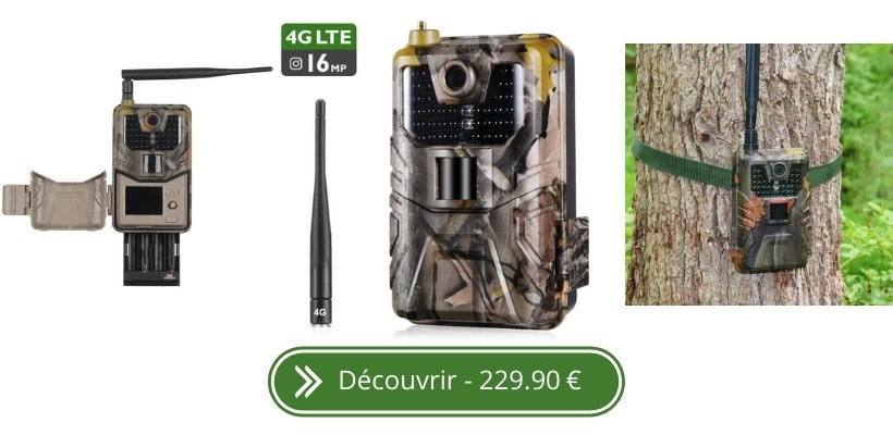 Caméra de chasse GSM 4g