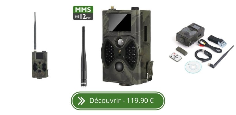 Camera de Chasse avec Alerte SMS/MMS l Camera-Optiqua