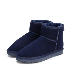 blue leather ugg boots