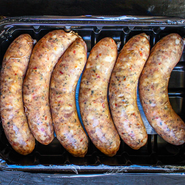 Sausage Jalapeno Cheese Raw – Whitehurst Farm