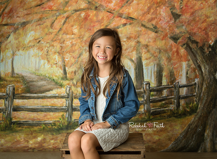 Fall Tree Backdrop for Pictures 