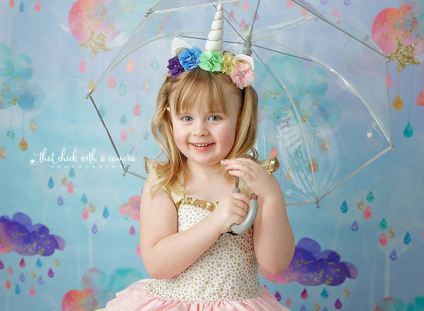 unicorn photography backdrop rainbow photography background