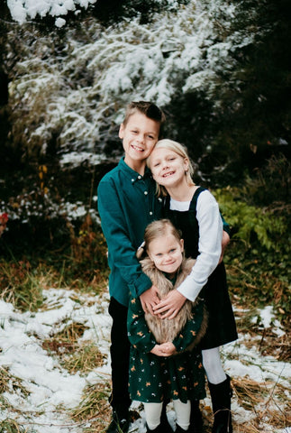 Christmas family photo