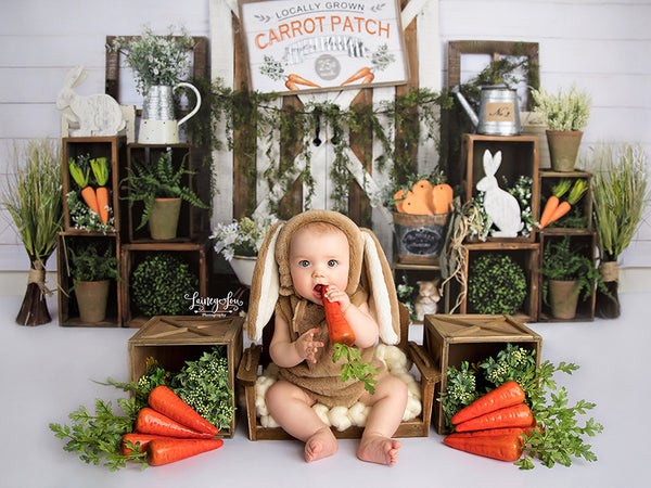 easter bunny photo backdrop