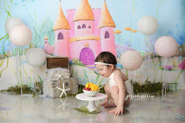 Cake smash props and photo backdrops