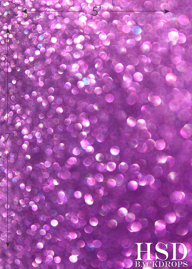 Purple Bokeh Photography Backdrop for Photographers Glitter