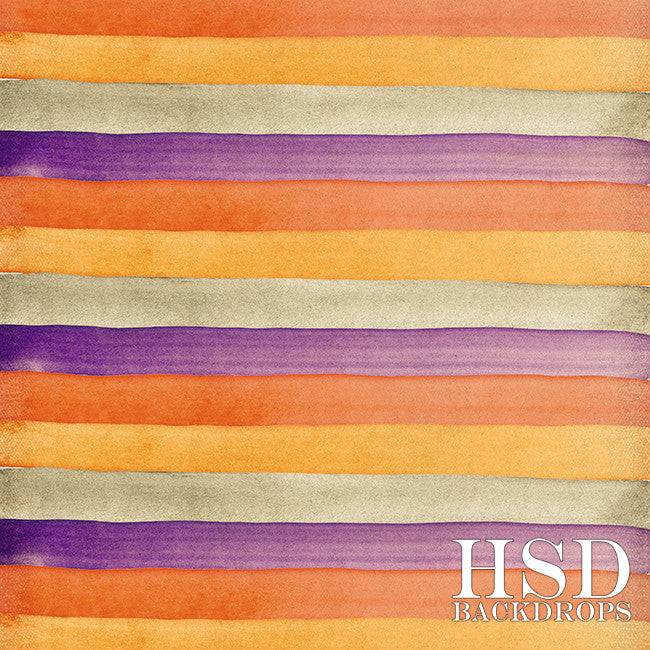 Download Halloween Watercolor Stripes Photography Backdrops Hsd