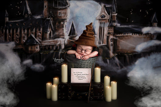 Halloween Harry Potter Castle Wizard Backdrop for Photography – Fancy  Backdrops
