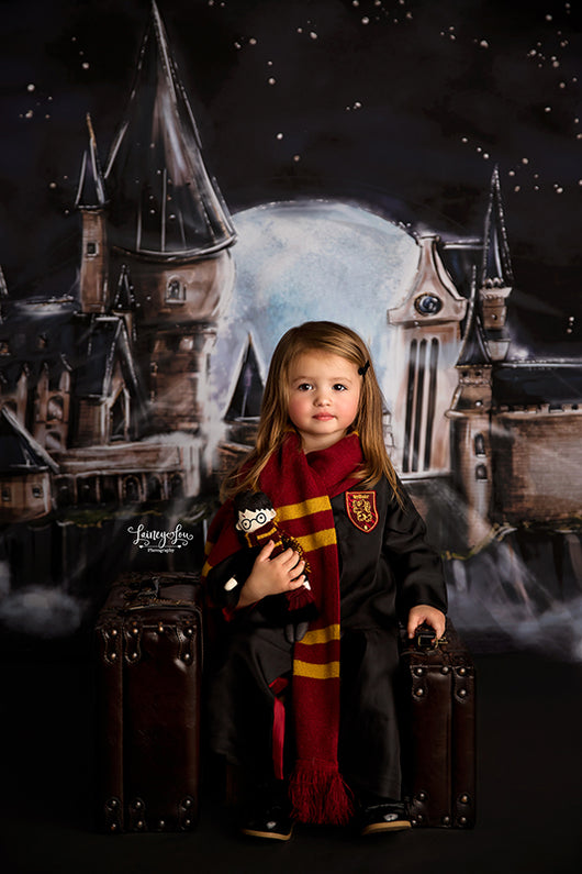 Halloween Harry Potter Castle Wizard Backdrop for Photography SBH0243 –  Starbackdrop