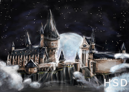 Harry Potter Photo Backdrop Hogwarts Castle Backdrop Inspired