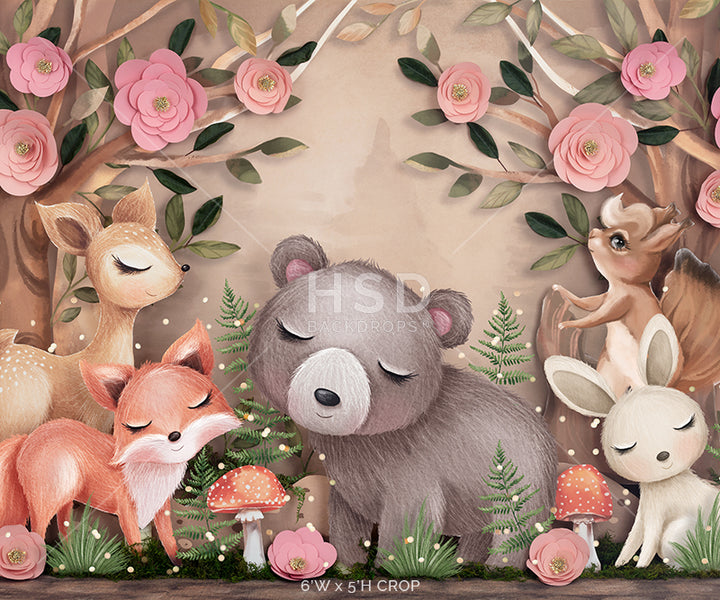 Baby Shower Theme Forest Animals