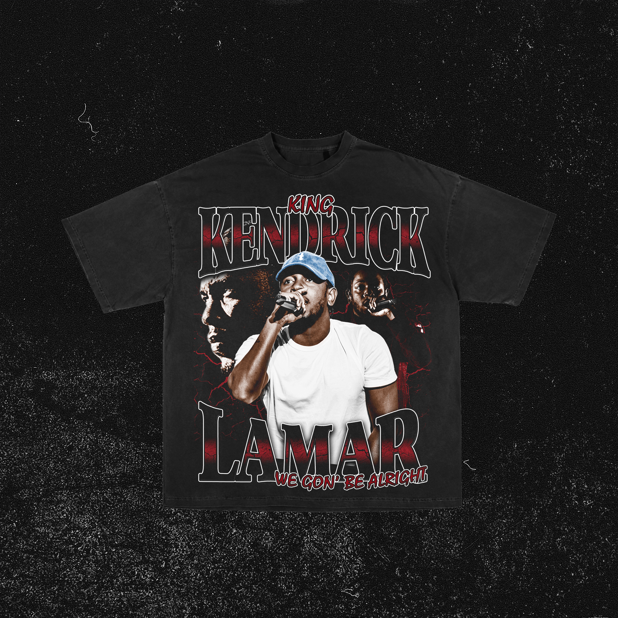 Kendrick Lamar Graphic T-Shirt - STREETWEAR