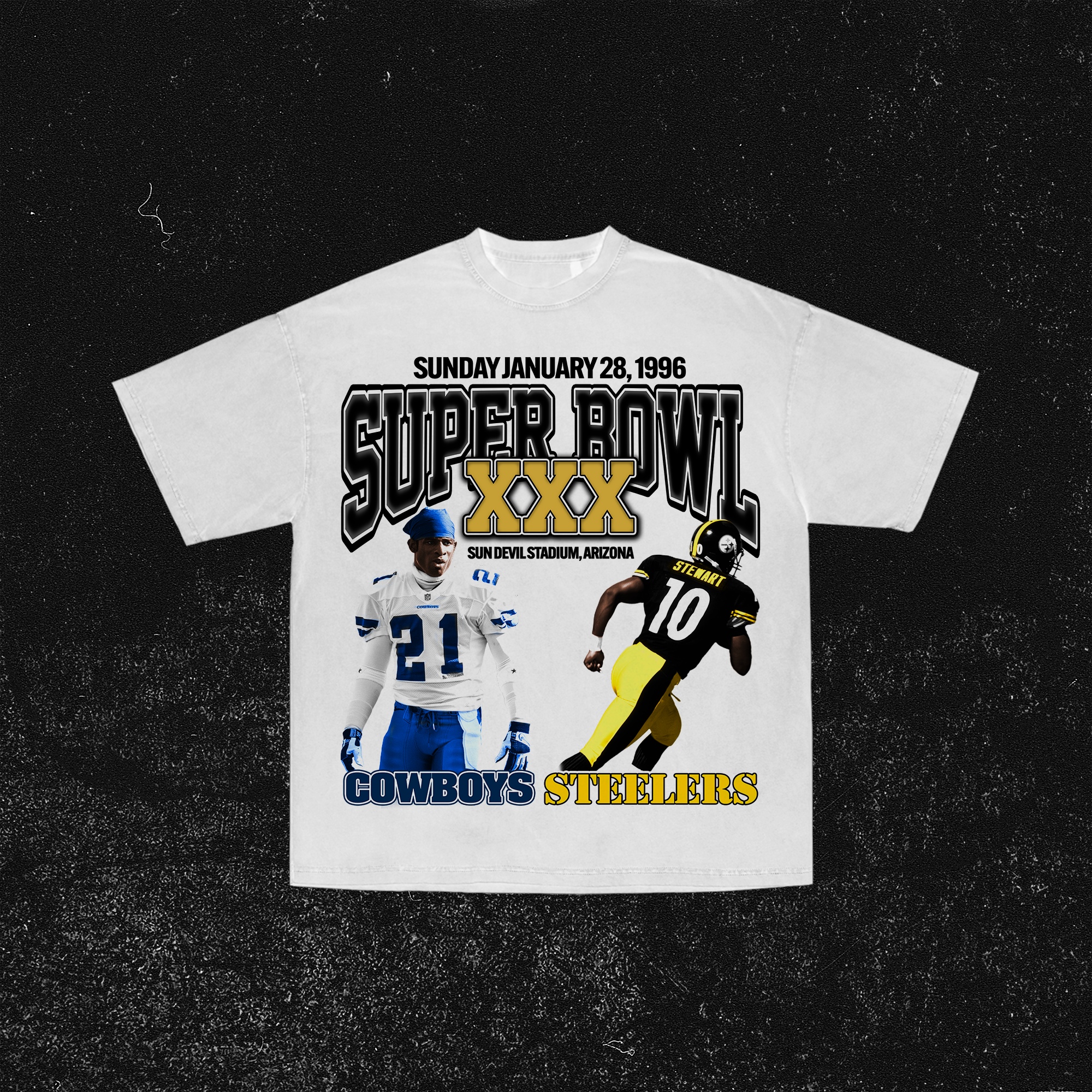 Super Bowl XXX Graphic T-Shirt - STREETWEAR