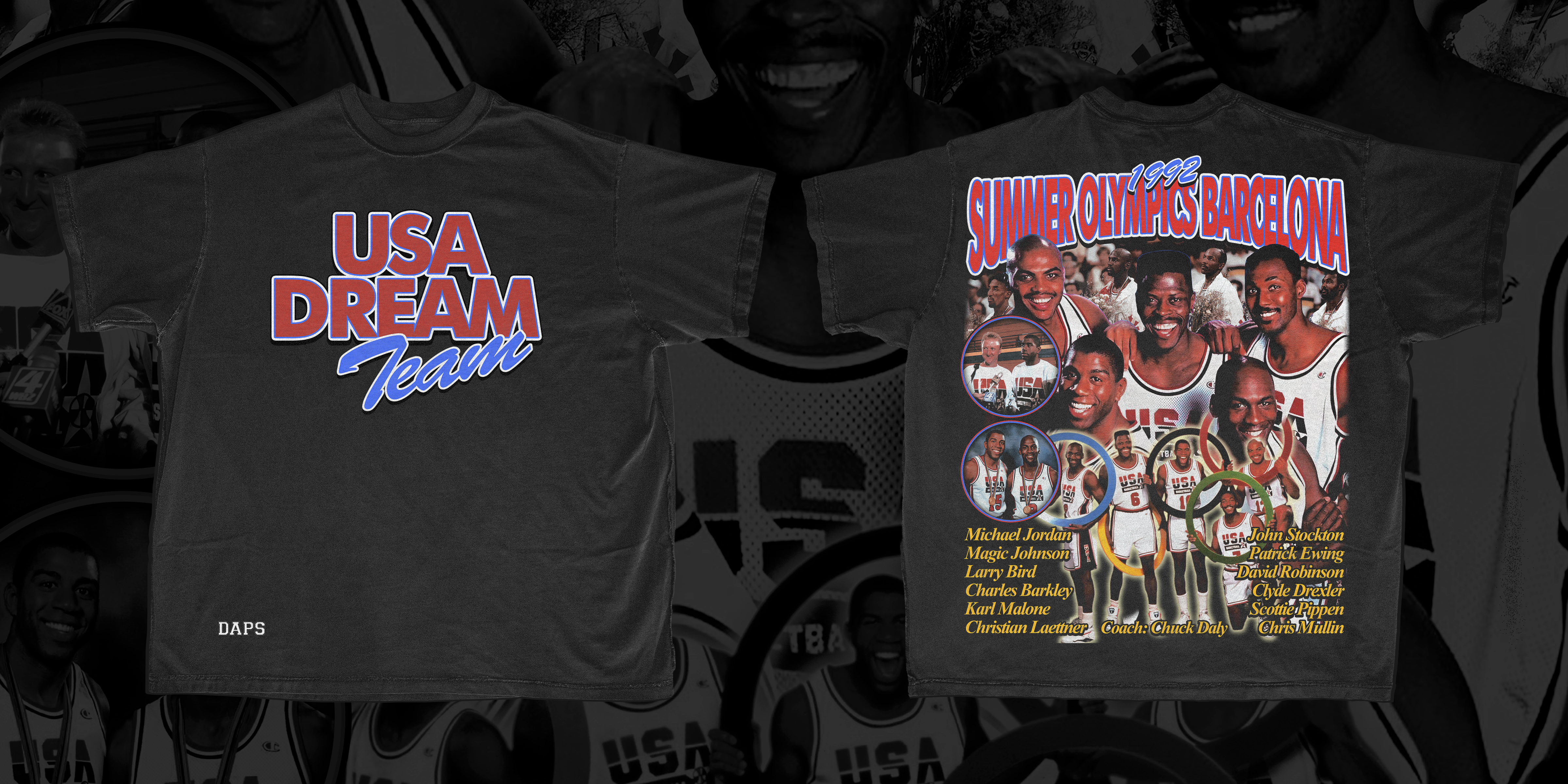 92' Dream Team Graphic T-Shirt - STREETWEAR