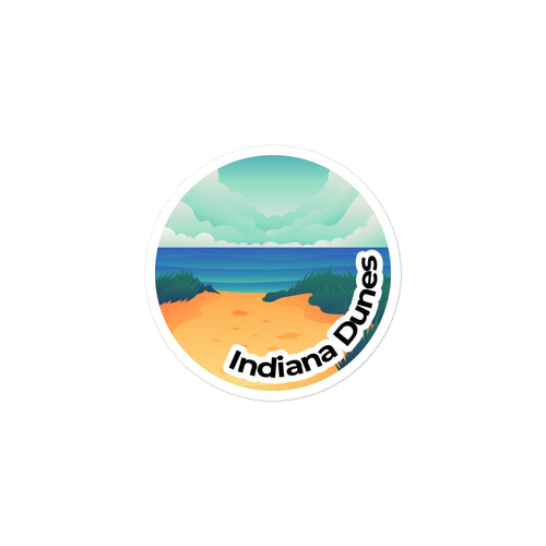 Indiana Dunes National Park | Indiana Dunes Round Sticker