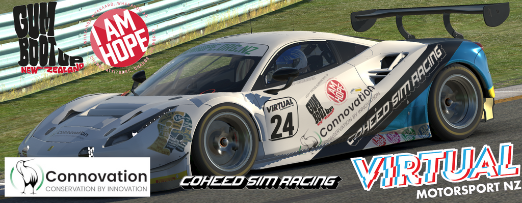 Coheed Racing Car at Virtual Motorsport NZ