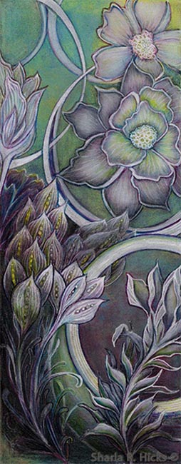 Spring Series, Artist: Sharla R. Hicks, Mixed Media: