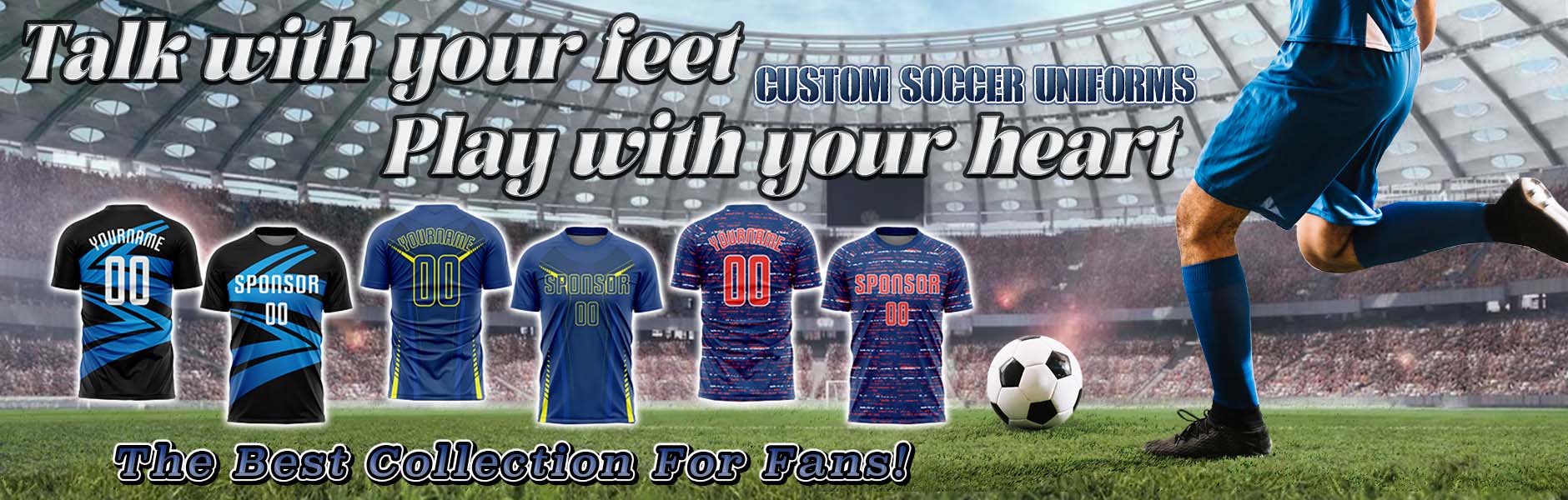 cusotm soccer jersey new arrivals