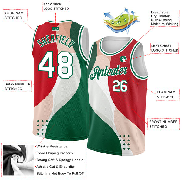 red white jersey design basketball｜TikTok Search