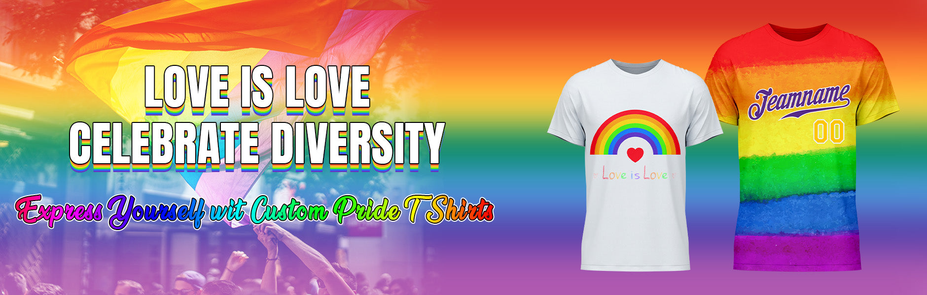 Custom t-shirt pride