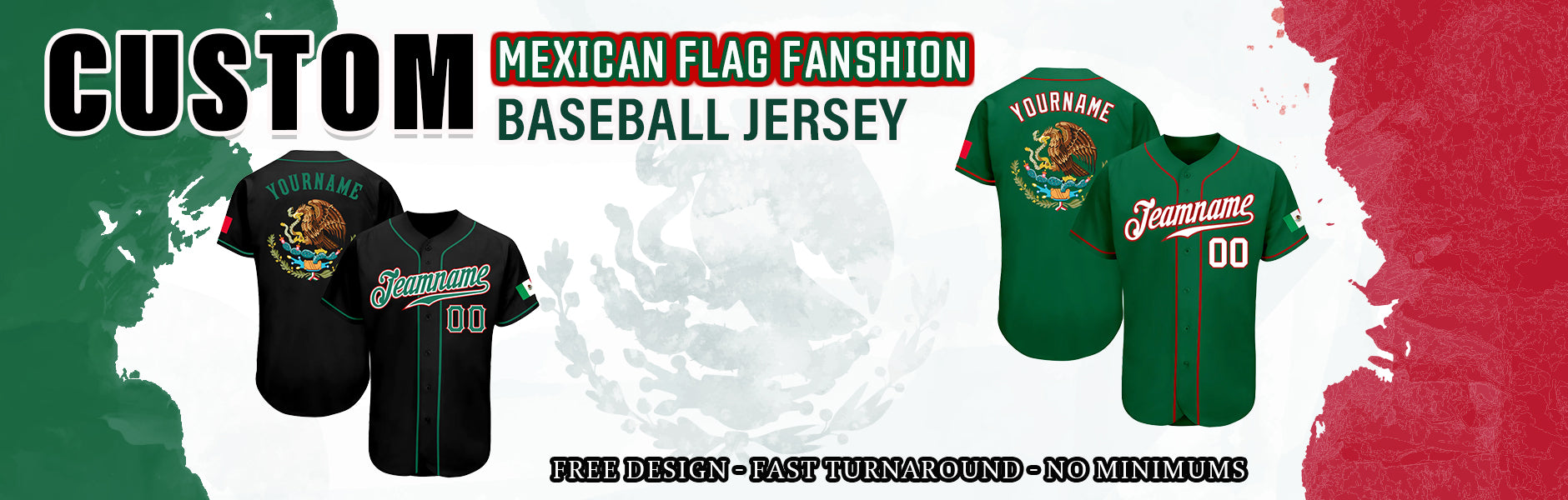 custom mexico baseball jersey