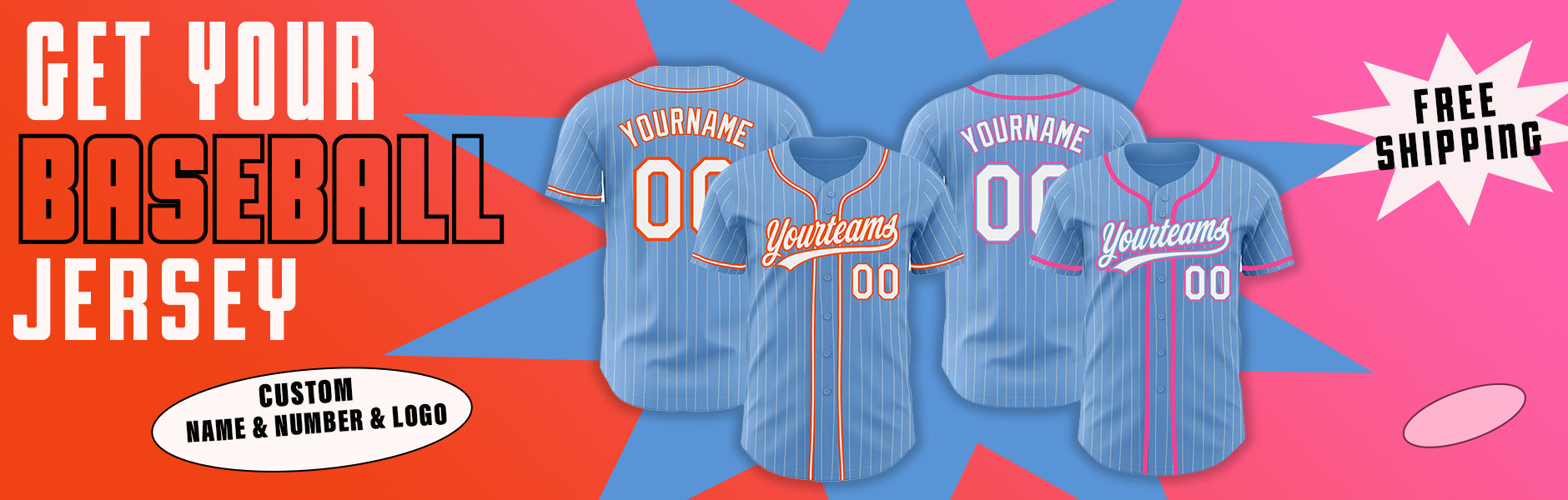 custom light blue baseball jersey