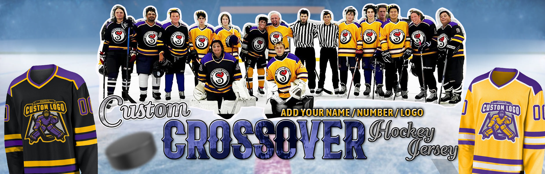 custom hockey crossover jersey