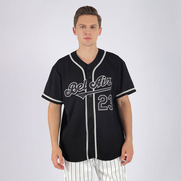 Custom Black Gray Pinstripe White-Gray Authentic Baseball Jersey –  CustomJerseysPro