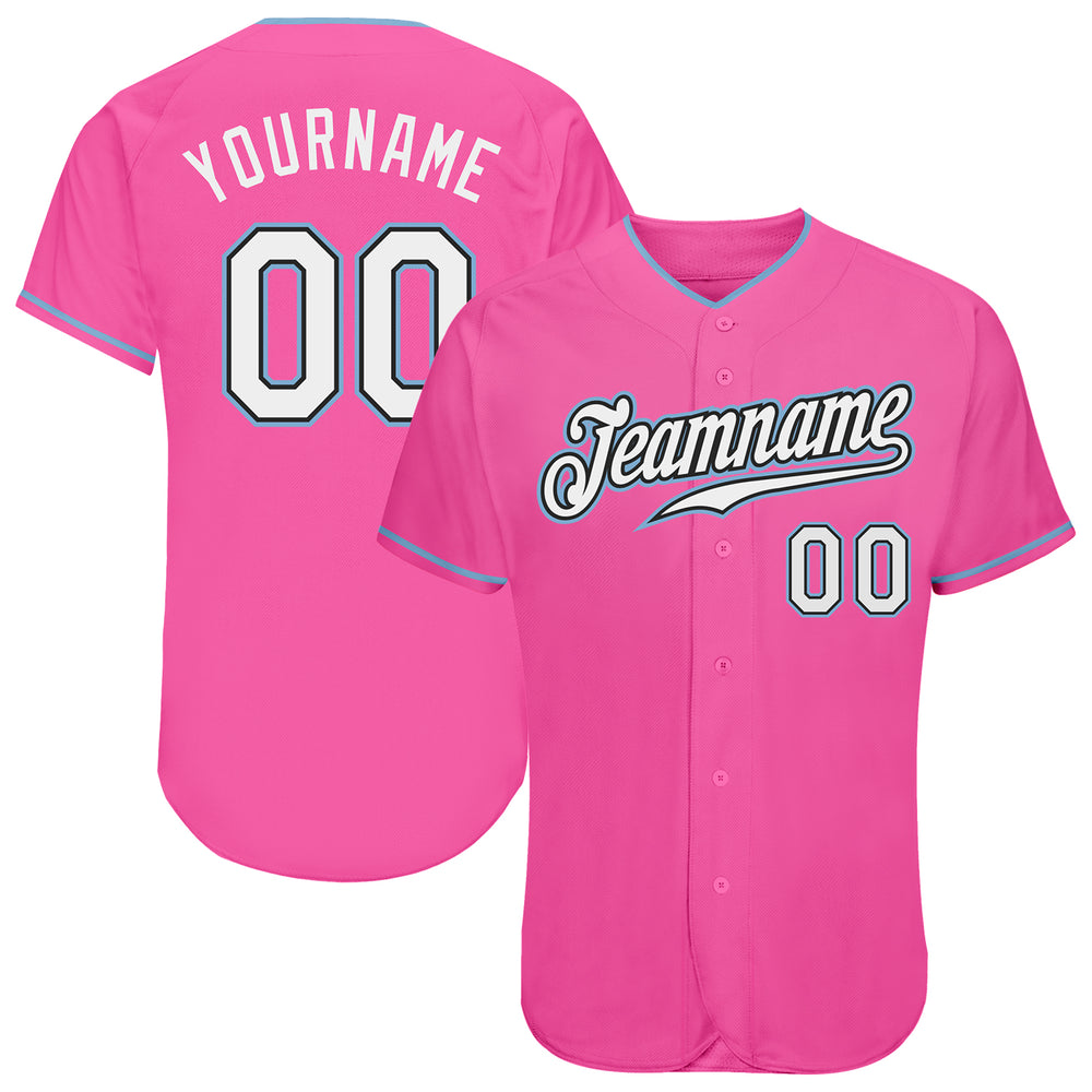 Custom Pink Baseball Jerseys For Men&Women&Youth – Fiitg