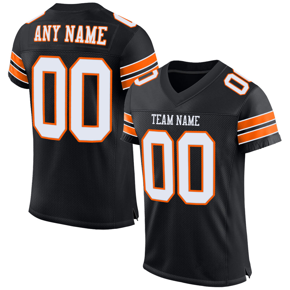 Custom Black Football Jerseys For Men&Women&Youth – Fiitg