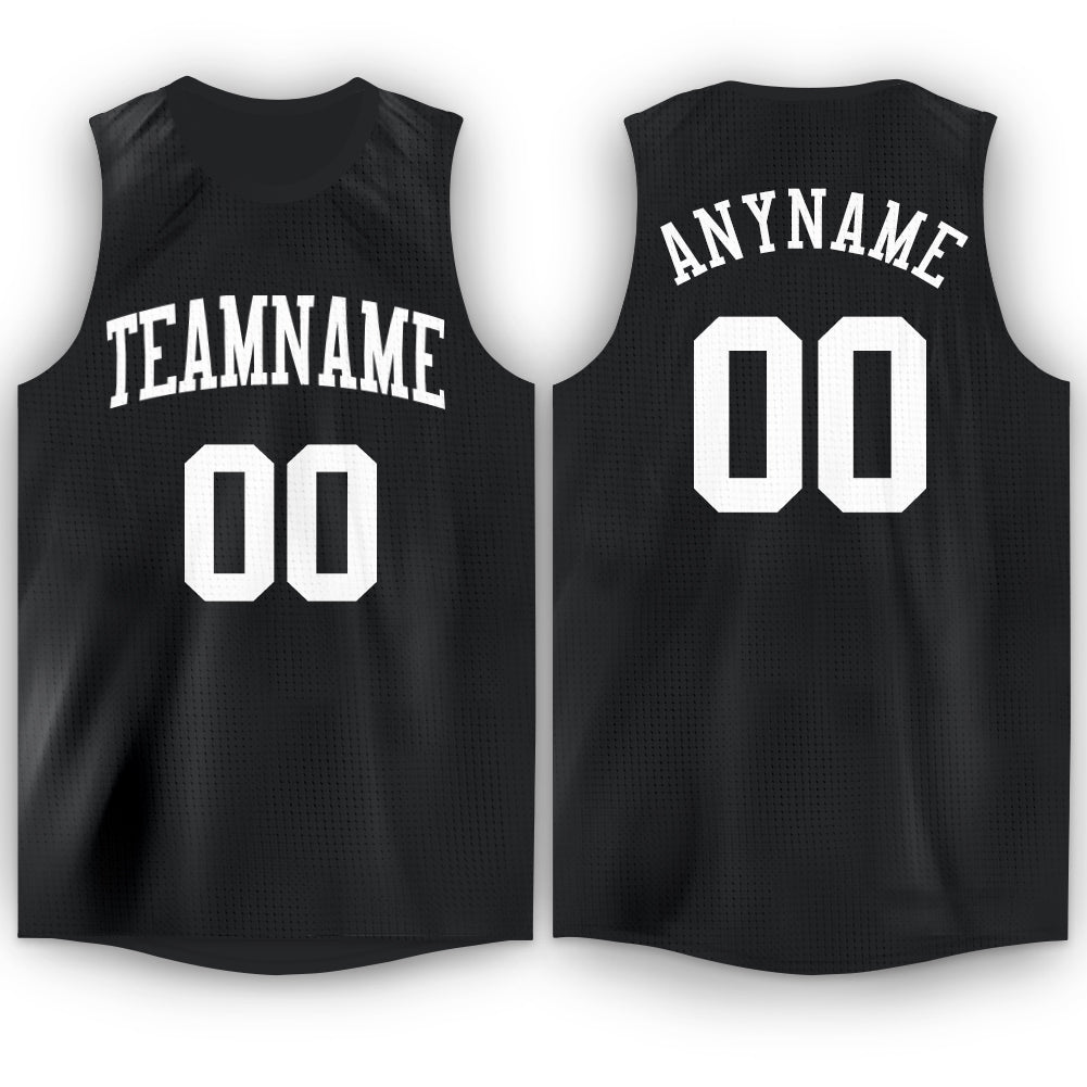 basketball jersey black and white