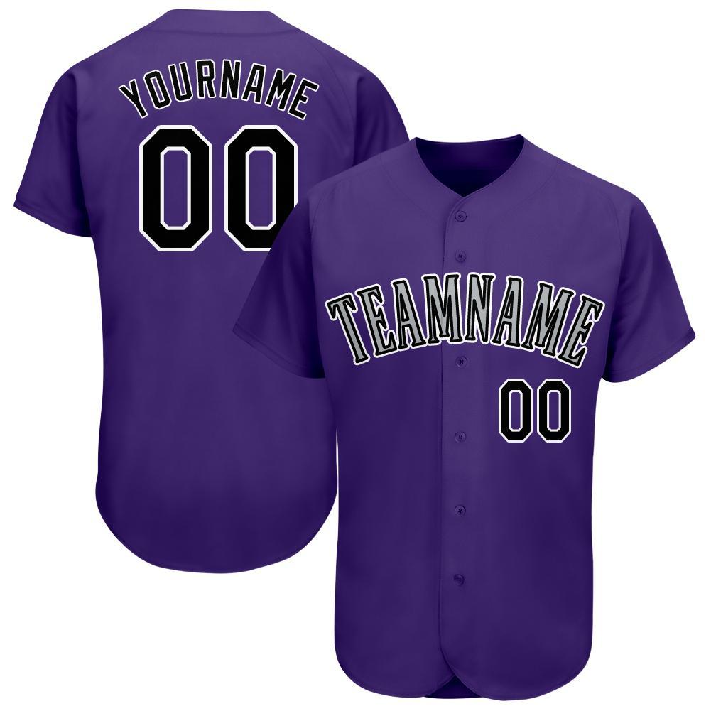 baseball jersey purple
