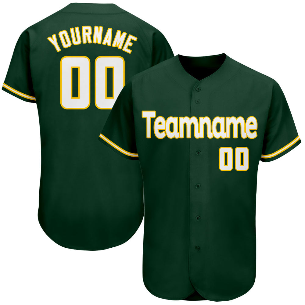 Custom Green Baseball Jerseys For Men&Women&Youth – Fiitg