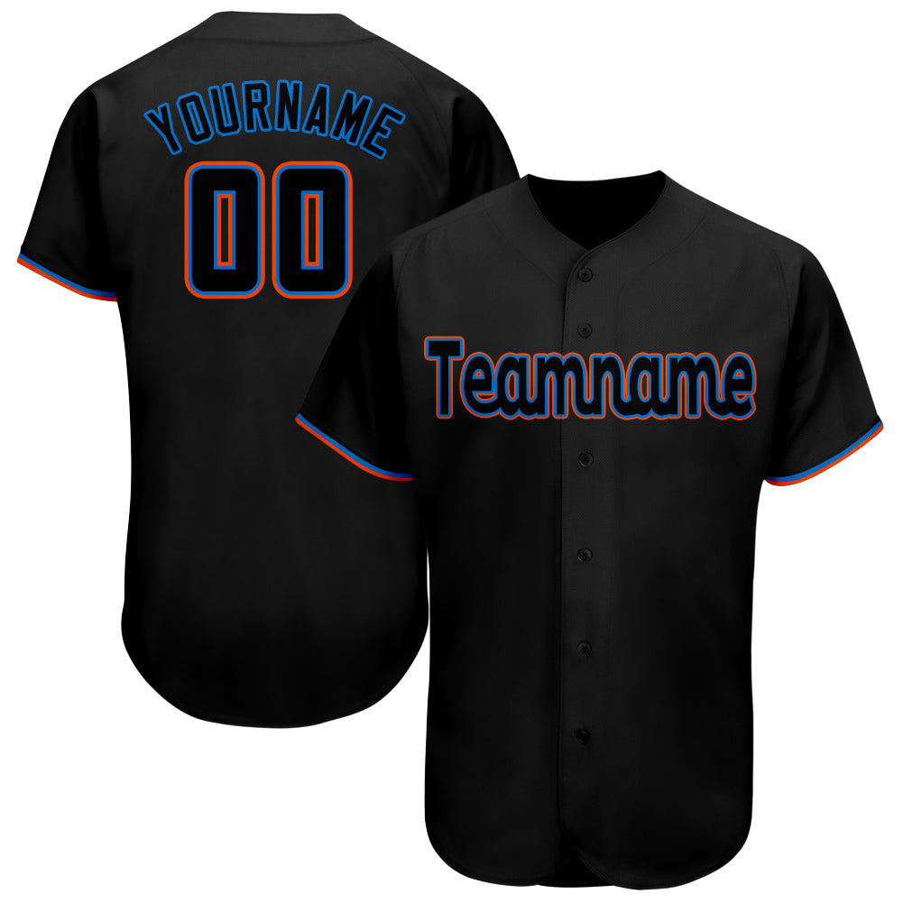 blue and black baseball jersey