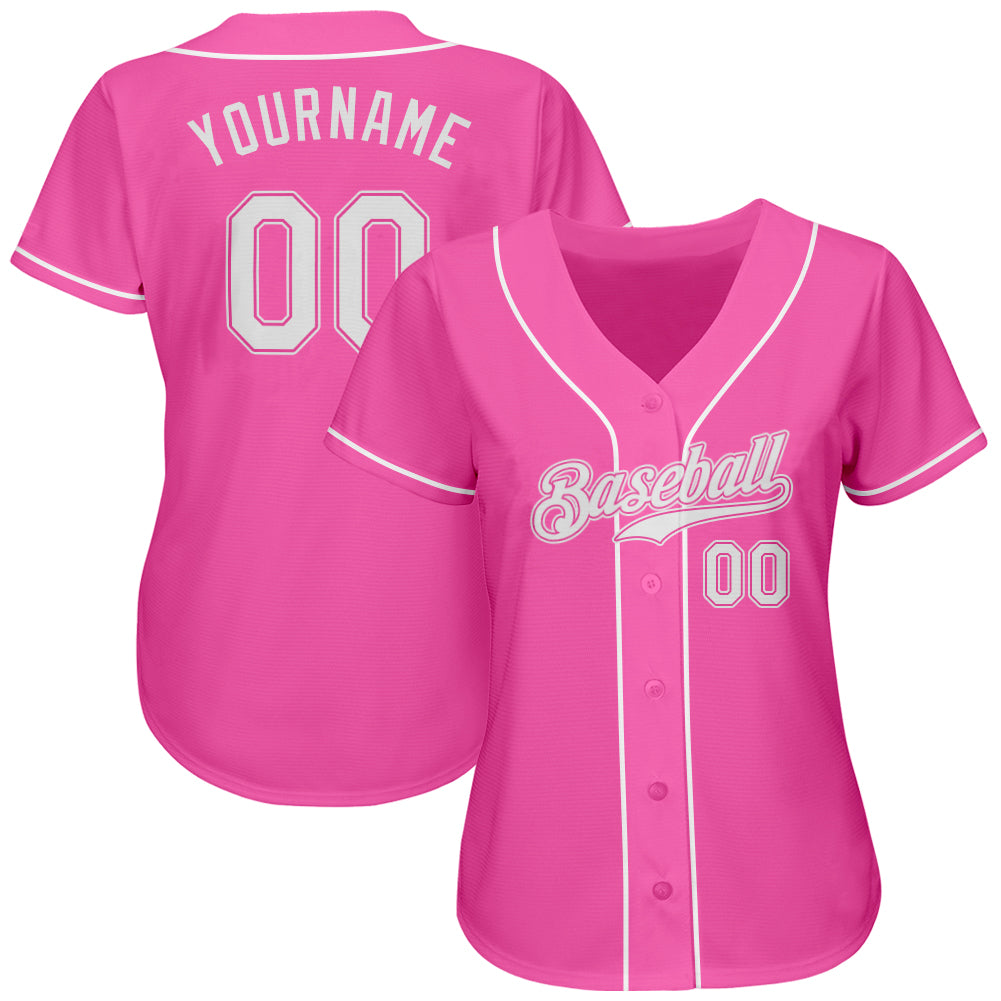 custom pink jersey