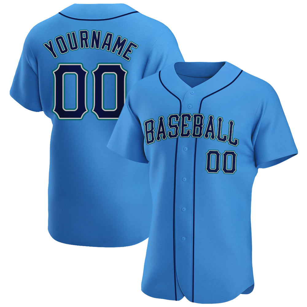 Custom Powder Blue Baseball Jerseys For Men&Women&Youth – Fiitg