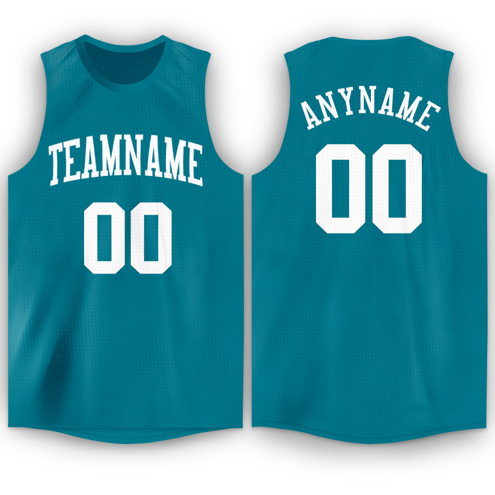 teal basketball jersey