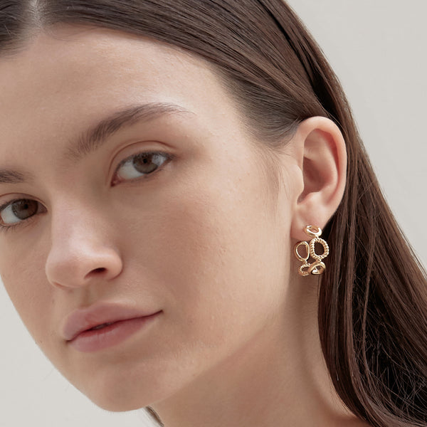 Louis Vuitton Wave Hoops Earrings