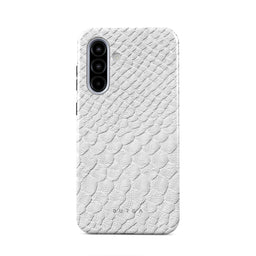 Glacial Desert - White Snakeskin Samsung Galaxy A36 5G Case