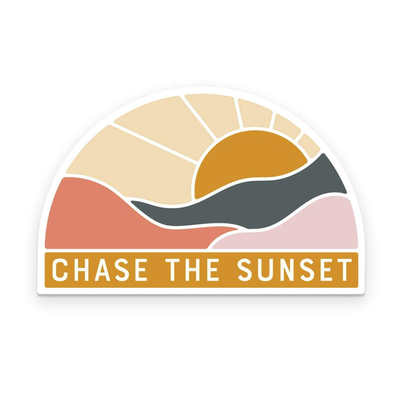 Chase The Sunset Sticker