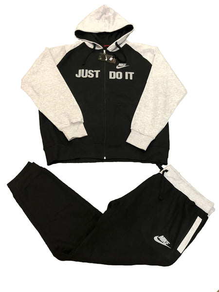 zip up hoodie and sweatpants