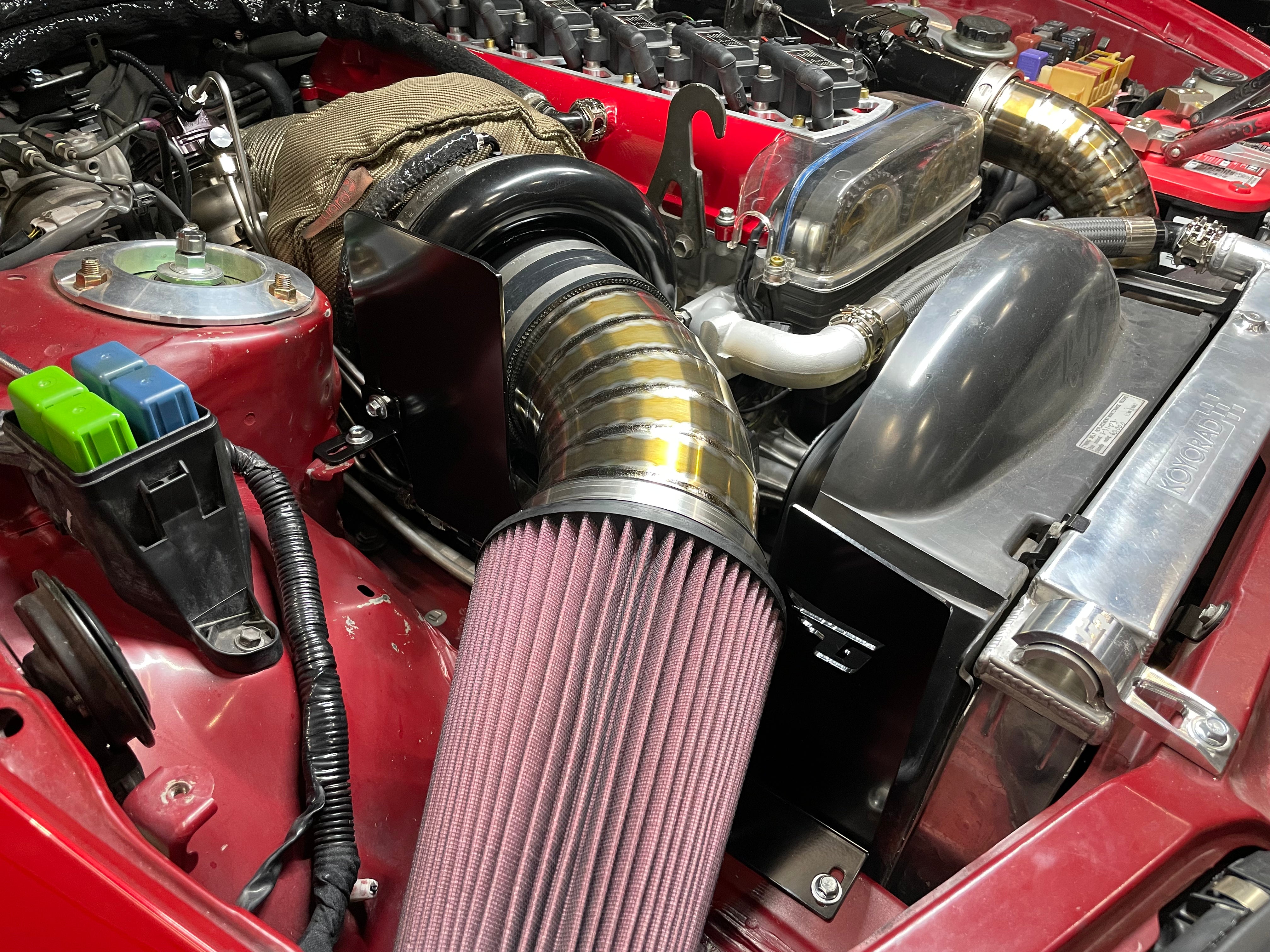MKIV Supra Intake Heat Shield