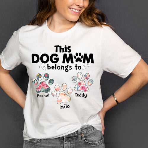 custom dog mom shirt