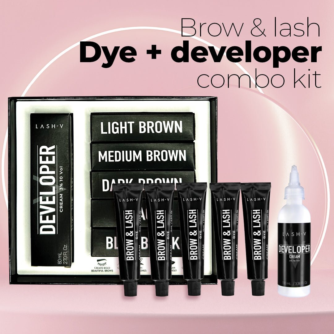 Complete Brow Stain + Dye Kit - LASH V