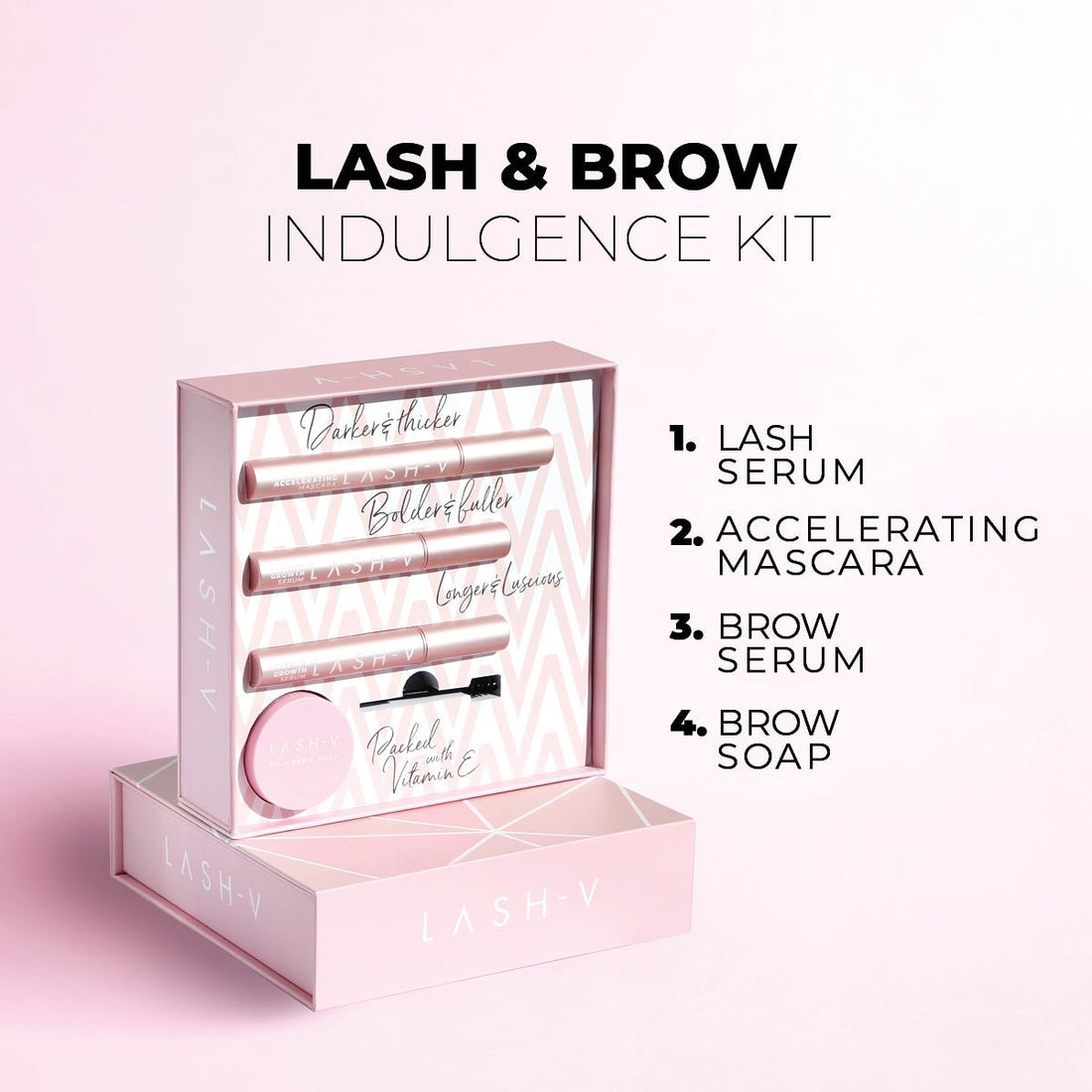 Complete Brow Stain + Dye Kit - LASH V