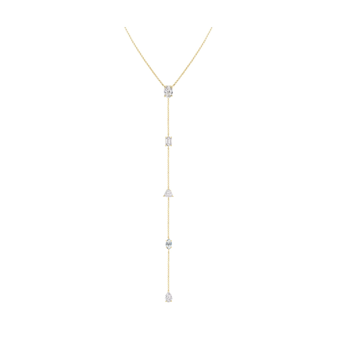 Pre-owned 18ct White Gold Lariat Necklet Set with Diamonds - Vintage from  Avanti of Ashbourne Ltd UK