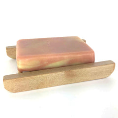 Handcrafted Soap on soap dish