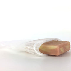 Handcrafted bar soap in soap bag